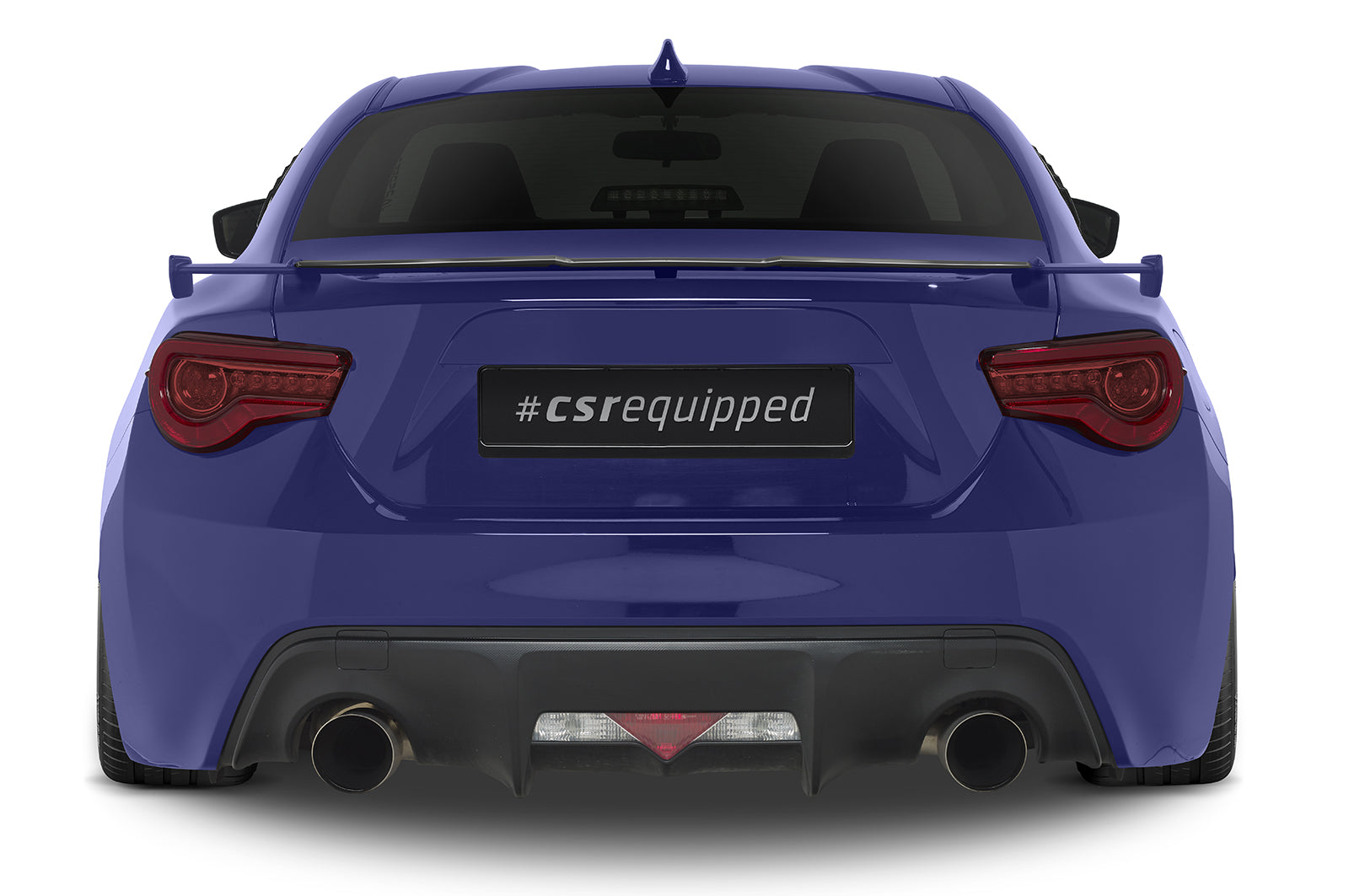 CSR Heckspoiler | Heckflügel mit ABE für Subaru BRZ (Facelift) HF897-C Carbon Look Hochglanz (keine Lackierung erforderlich)
