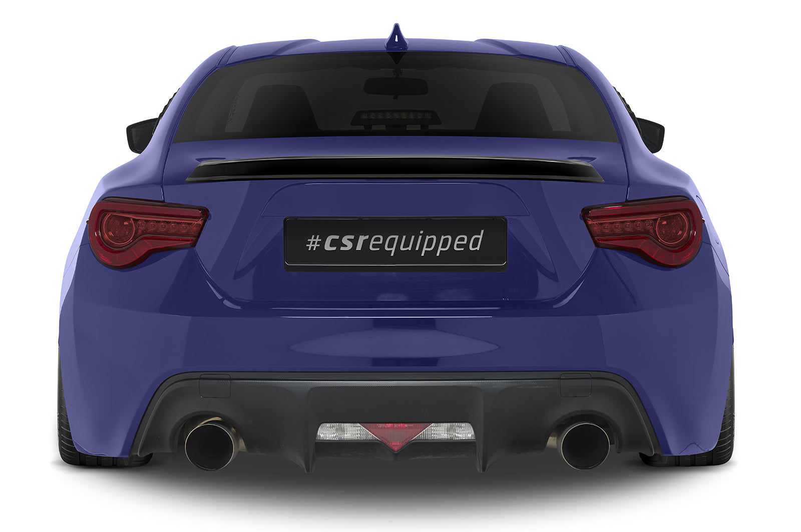 CSR Heckspoiler | Heckflügel mit ABE für Subaru BRZ (Facelift) HF898-S Strukturiert schwarz matt (keine Lackierung erforderlich)