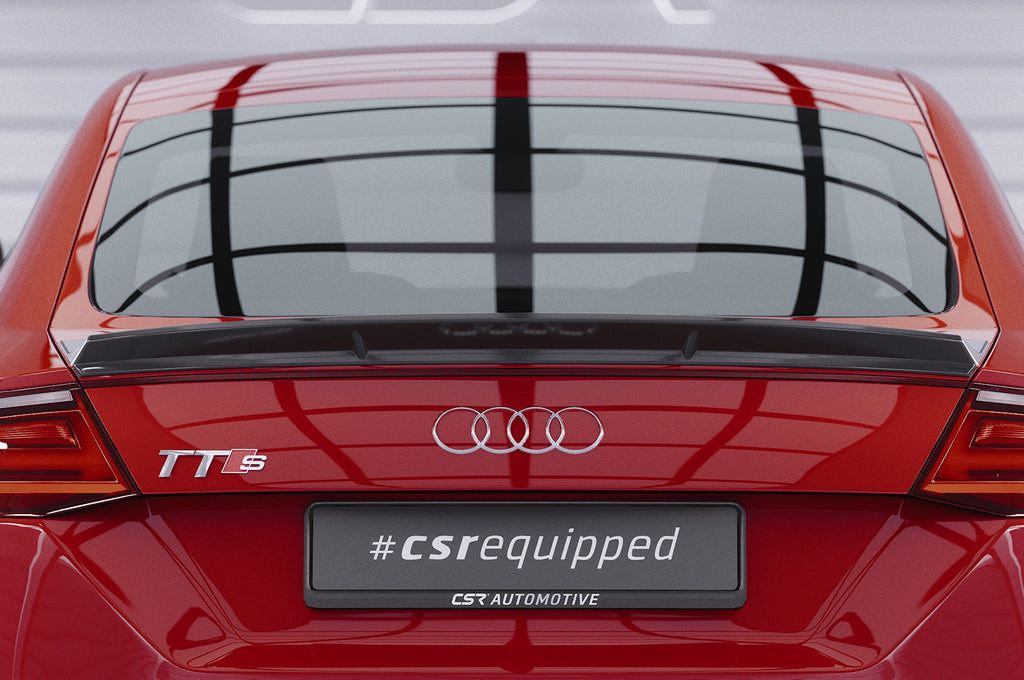 CSR Heckspoiler | Heckflügel mit ABE für Audi TT / TTS (FV/8S) HF899-L Unlackiert roh (Lackierung erforderlich)