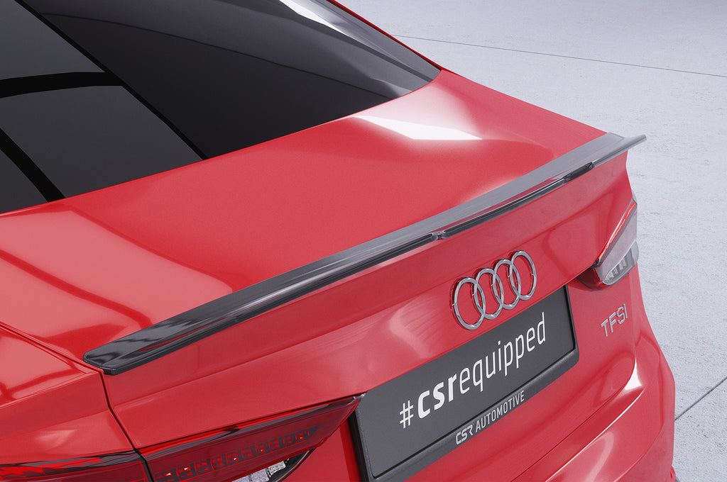 CSR Heckspoiler | Heckflügel mit ABE für Audi A3 8V Limousine HF900-L Unlackiert roh (Lackierung erforderlich)