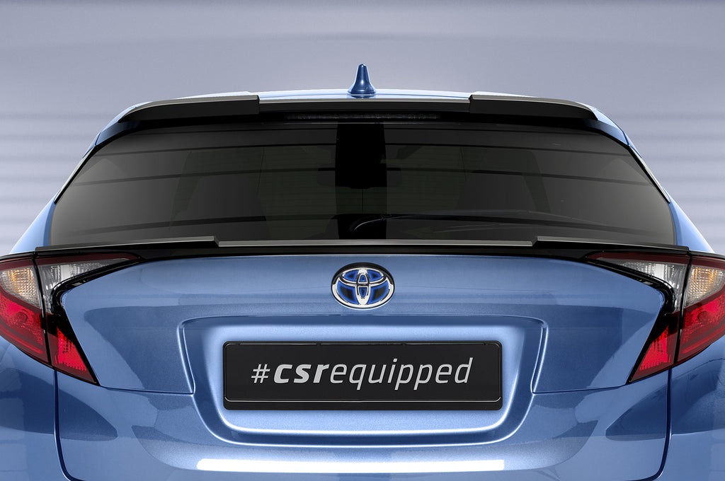 CSR Heckspoiler | Heckflügel mit ABE für Toyota C-HR HF903-S Strukturiert schwarz matt (keine Lackierung erforderlich)
