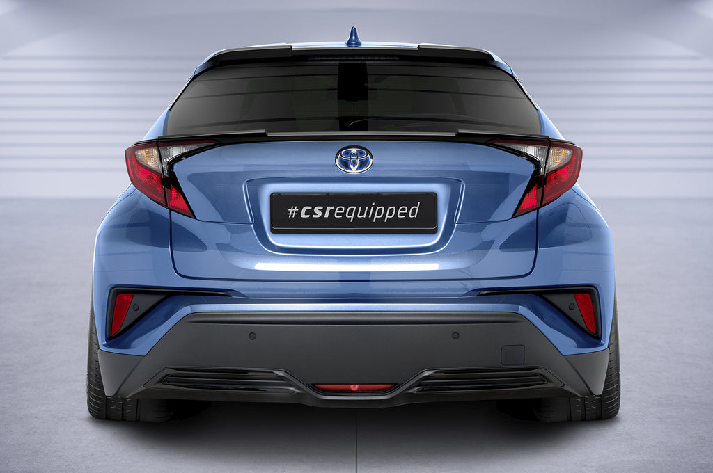 CSR Heckspoiler | Heckflügel mit ABE für Toyota C-HR HF903-S Strukturiert schwarz matt (keine Lackierung erforderlich)
