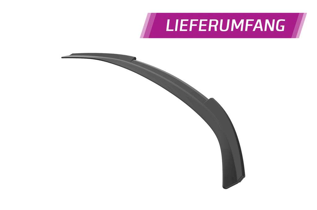 CSR Heckspoiler | Heckflügel mit ABE für Toyota C-HR HF903-S Strukturiert schwarz matt (keine Lackierung erforderlich)