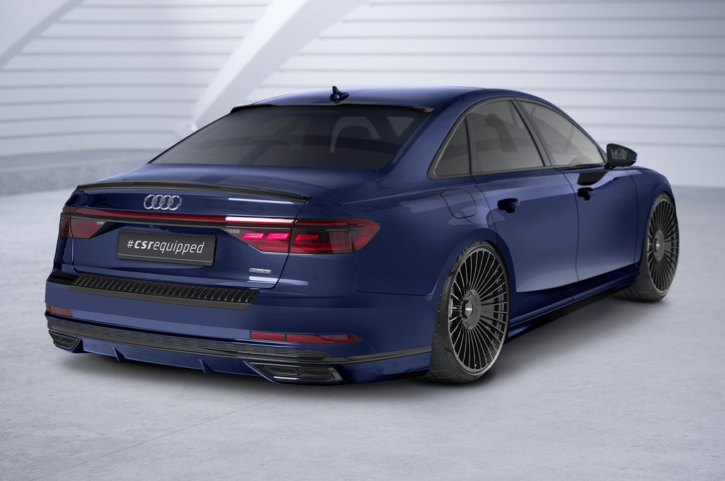 CSR Heckspoiler | Heckflügel mit ABE für Audi A8 (D5) HF905-S Strukturiert schwarz matt (keine Lackierung erforderlich)