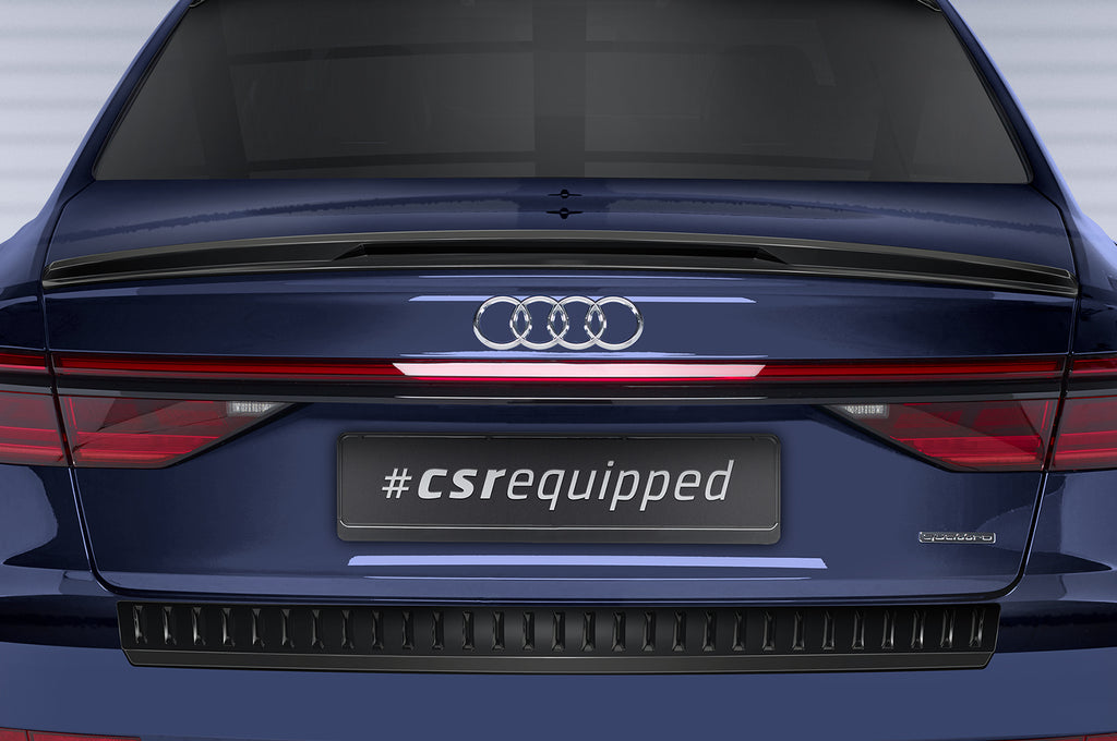 CSR Heckspoiler | Heckflügel mit ABE für Audi A8 (D5) HF905-S Strukturiert schwarz matt (keine Lackierung erforderlich)
