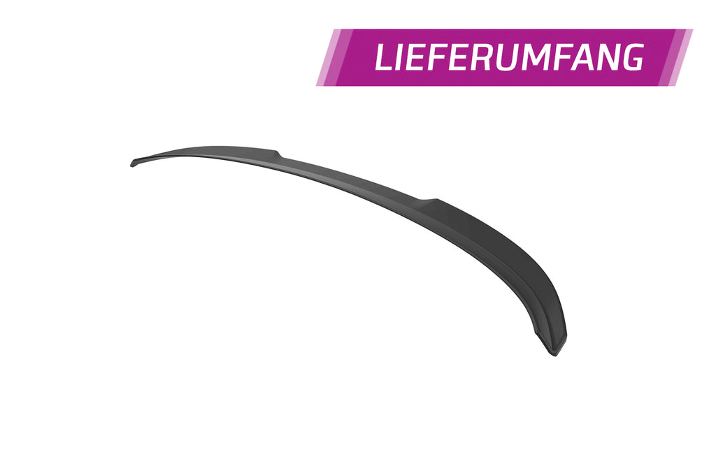 CSR Heckspoiler | Heckflügel mit ABE für Mercedes-Benz EQA (H 243) HF906-C Carbon Look Hochglanz (keine Lackierung erforderlich)