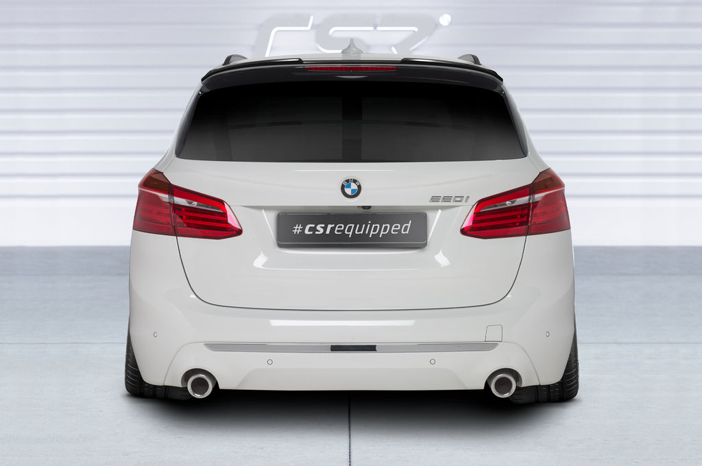 CSR Heckspoiler | Heckflügel mit ABE für BMW 2er (F45) Active Tourer HF907-C Carbon Look Hochglanz (keine Lackierung erforderlich)