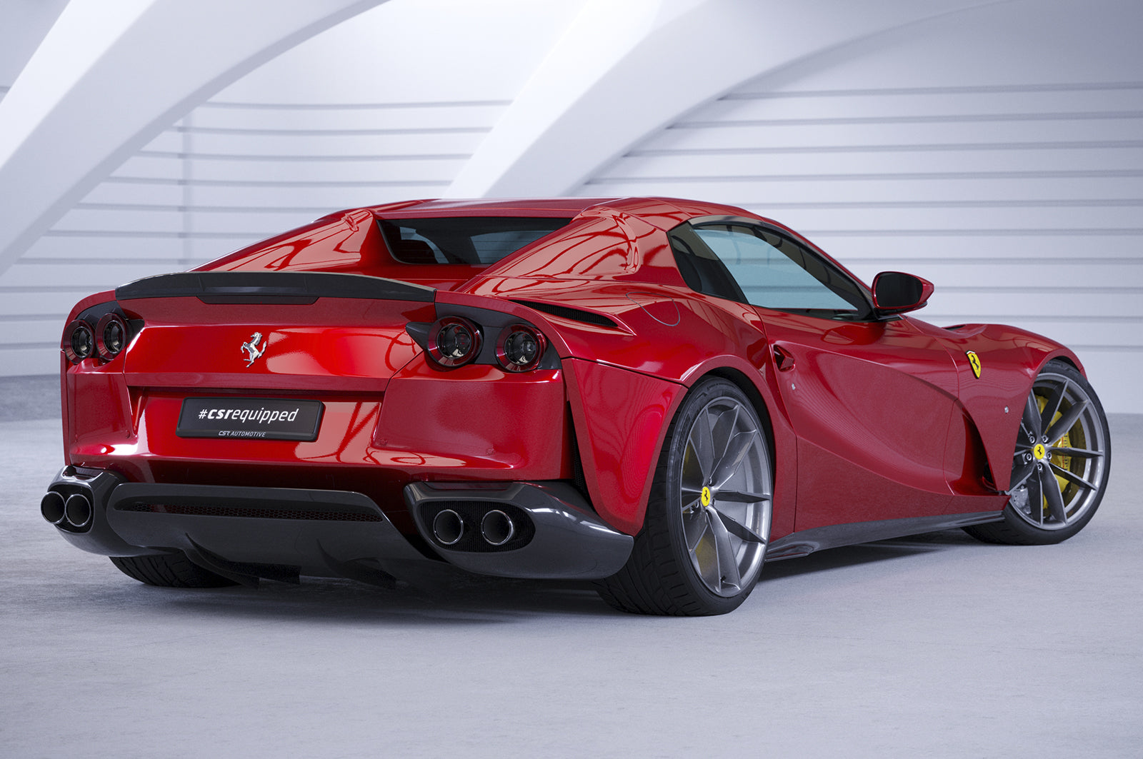 CSR Heckspoiler | Heckflügel mit ABE für Ferrari 812 GTS HF909