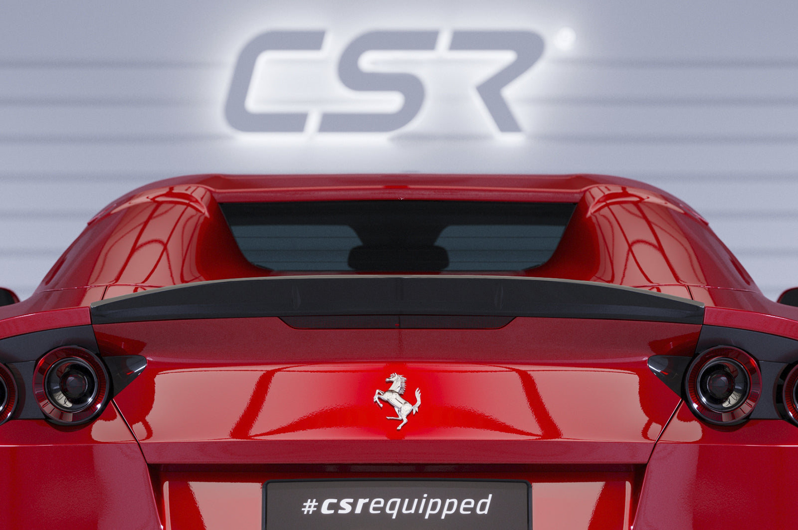 CSR Heckspoiler | Heckflügel mit ABE für Ferrari 812 GTS HF909
