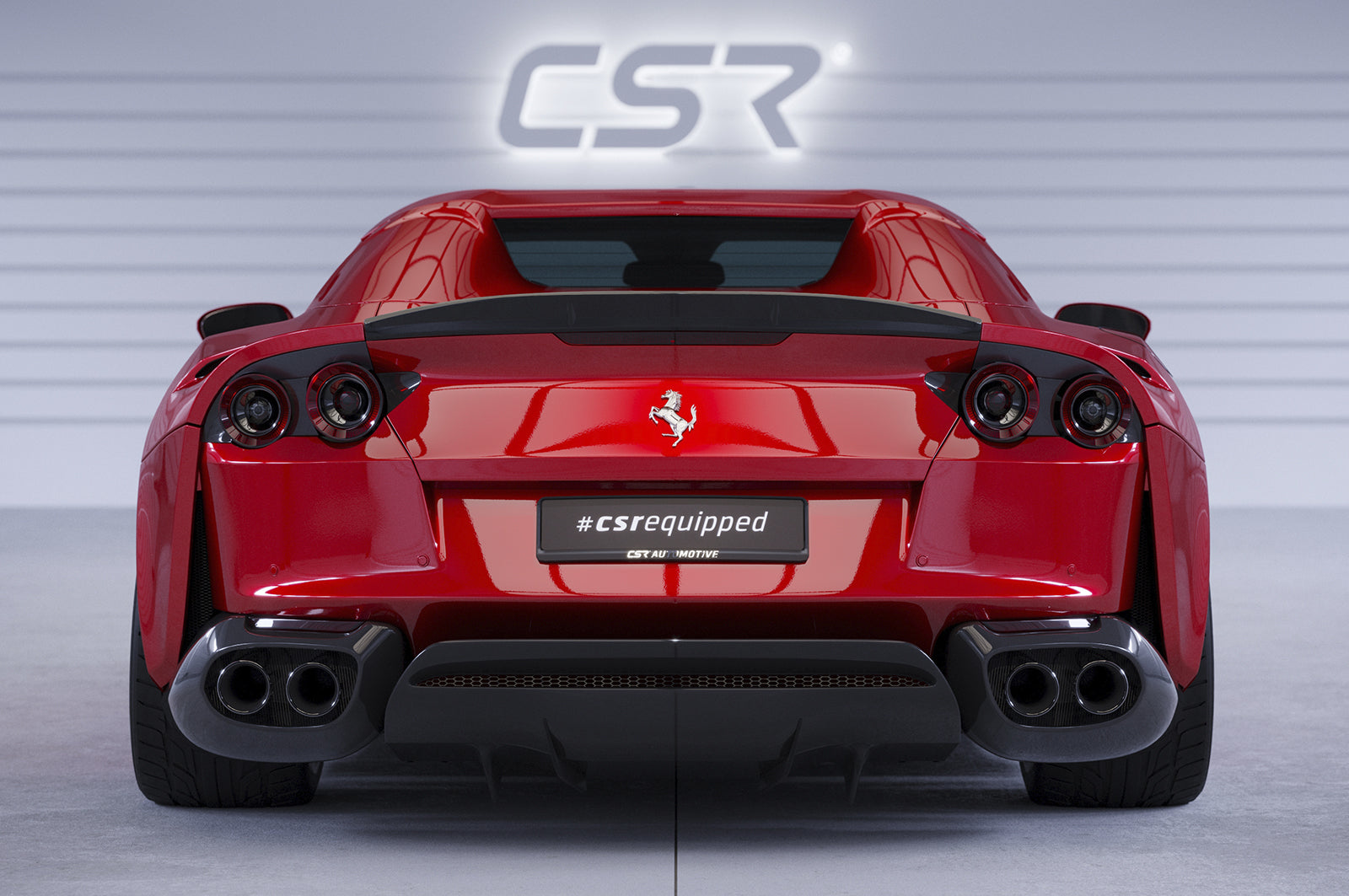 CSR Heckspoiler | Heckflügel mit ABE für Ferrari 812 GTS HF909