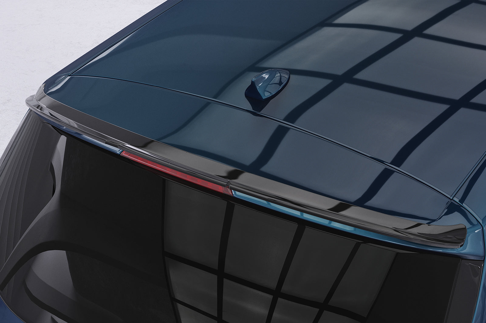 CSR Heckspoiler | Heckflügel mit ABE für Ford S-Max 2. Gen HF910-C Carbon Look Hochglanz (keine Lackierung erforderlich)
