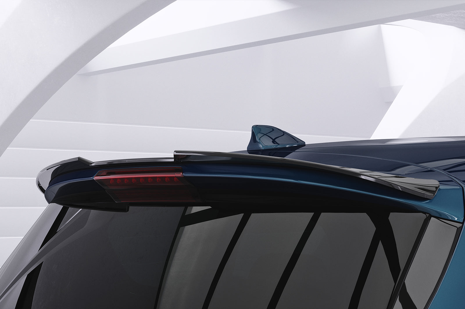 CSR Heckspoiler | Heckflügel mit ABE für Ford S-Max 2. Gen HF910-C Carbon Look Hochglanz (keine Lackierung erforderlich)
