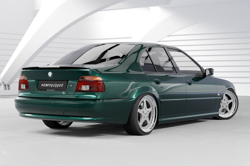CSR Heckspoiler | Heckflügel mit ABE für BMW 5er E39 Limousine HF913-C Carbon Look Hochglanz (keine Lackierung erforderlich)