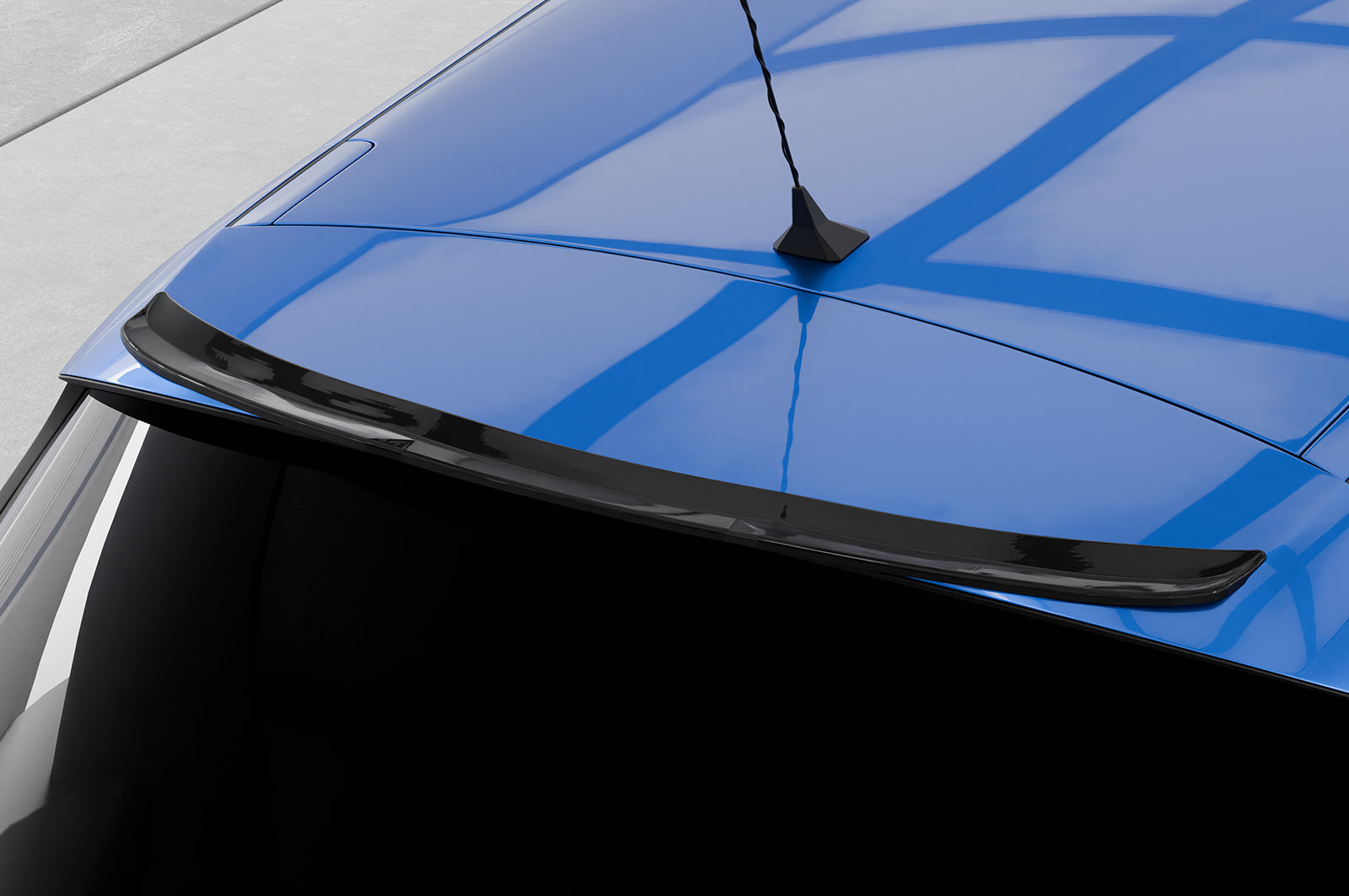 CSR Heckspoiler | Heckflügel mit ABE für Renault Zoe HF915-L Unlackiert roh (Lackierung erforderlich)