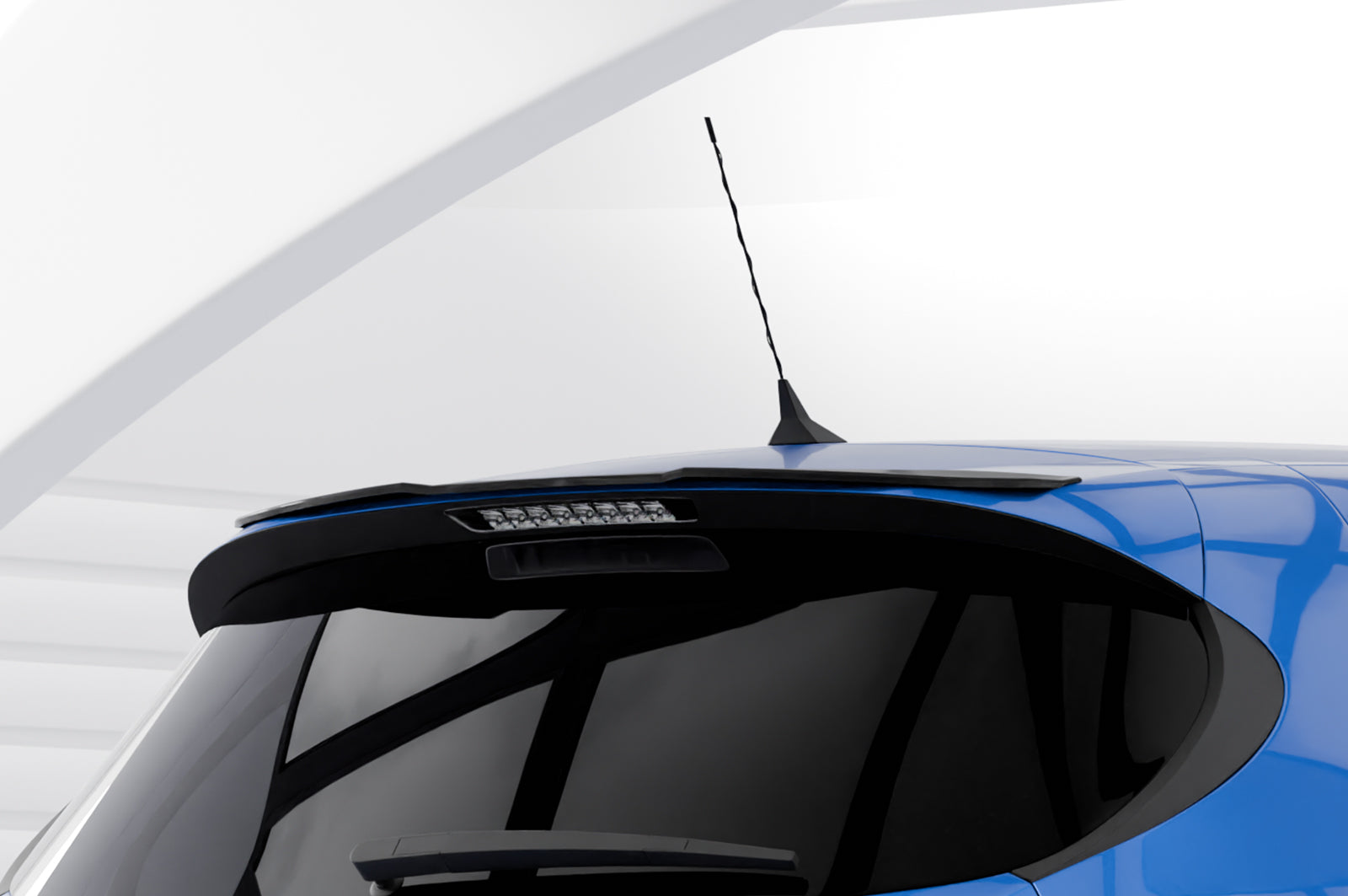 CSR Heckspoiler | Heckflügel mit ABE für Renault Zoe HF915-G Glossy schwarz Hochglanz (keine Lackierung erforderlich)