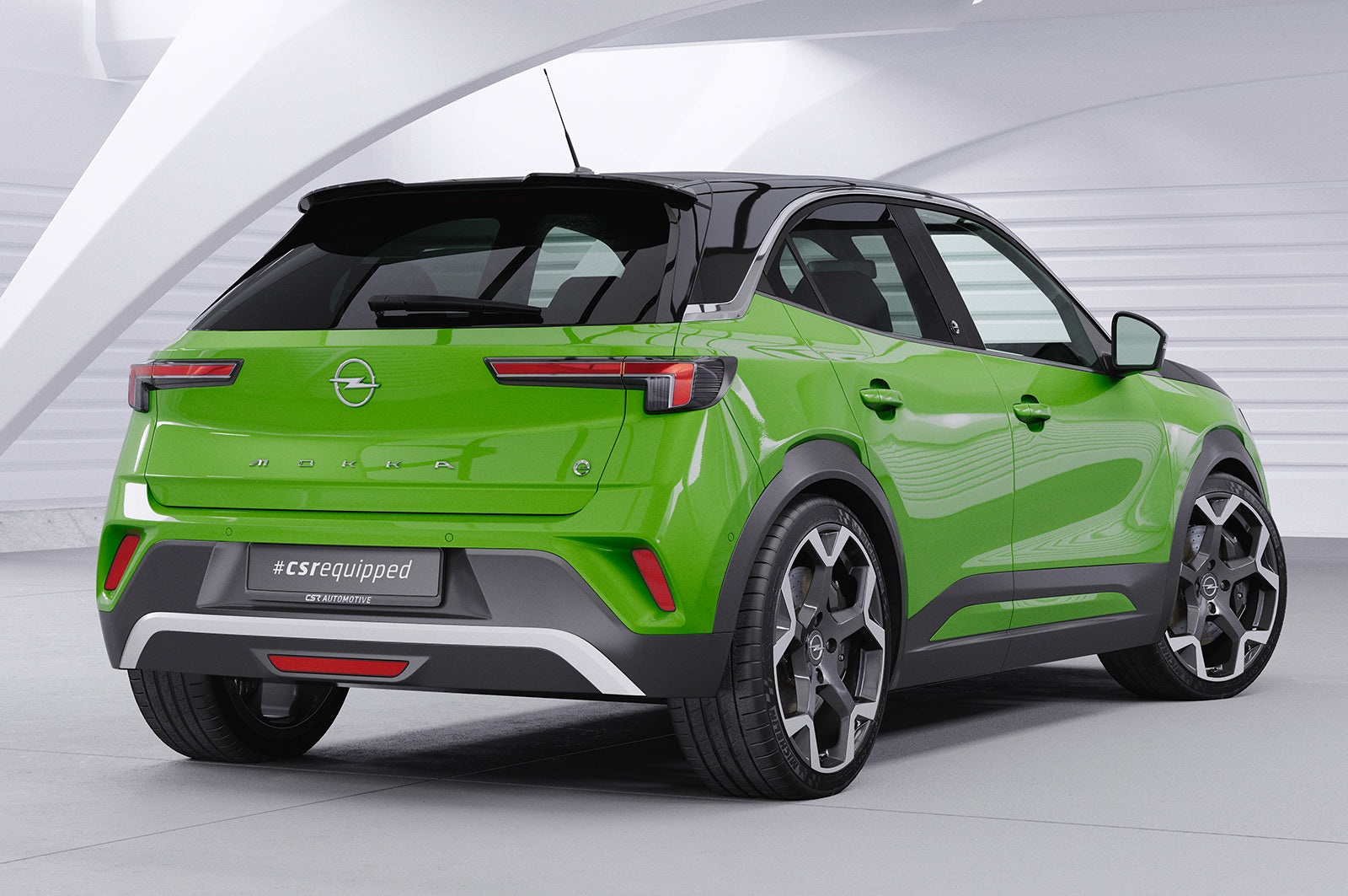 CSR Heckspoiler | Heckflügel mit ABE für Opel Mokka B HF917-L Unlackiert roh (Lackierung erforderlich)