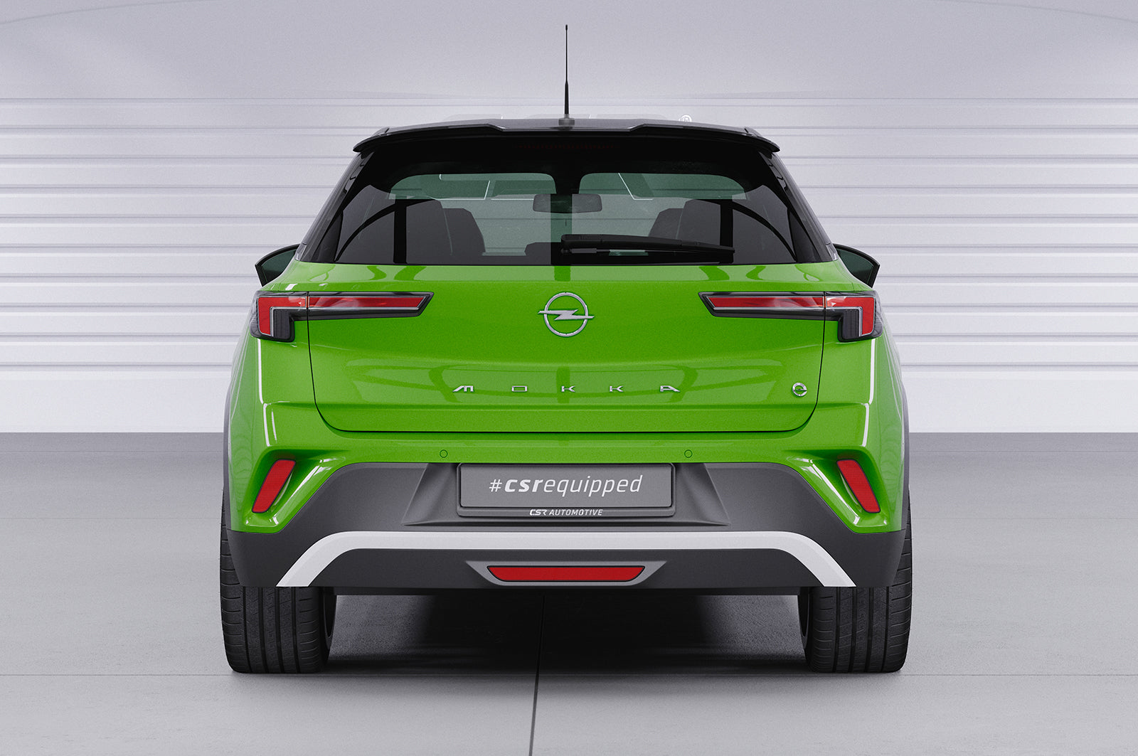 CSR Heckspoiler | Heckflügel mit ABE für Opel Mokka B HF917-L Unlackiert roh (Lackierung erforderlich)