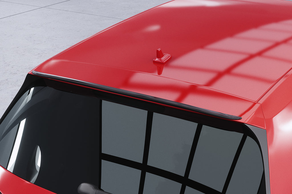 CSR Heckspoiler | Heckflügel mit ABE für VW Golf 7 (Typ AU) GTI, GTD, GTE, R, R-Line HF918-C Carbon Look Hochglanz (keine Lackierung erforderlich)