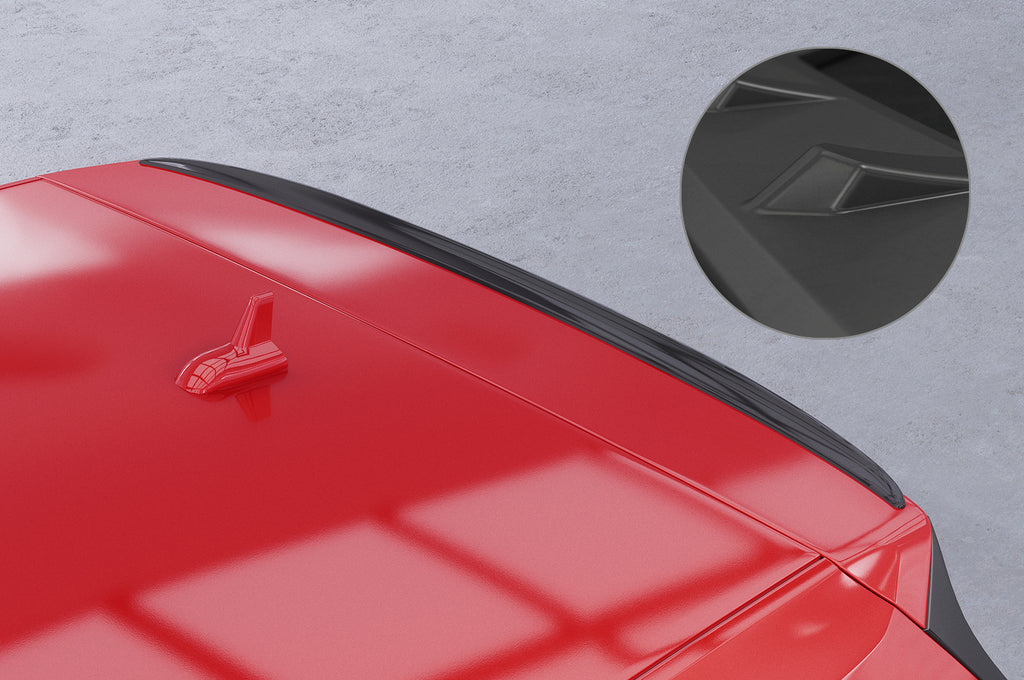 CSR Heckspoiler | Heckflügel mit ABE für VW Golf 7 (Typ AU) GTI, GTD, GTE, R, R-Line HF918-L Unlackiert roh (Lackierung erforderlich)