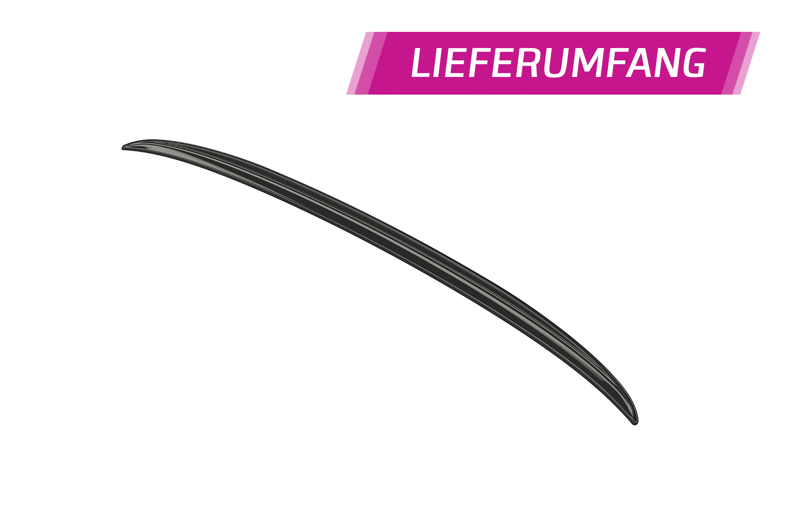 CSR Heckspoiler | Heckflügel mit ABE für VW Golf 7 (Typ AU) GTI, GTD, GTE, R, R-Line HF918-L Unlackiert roh (Lackierung erforderlich)