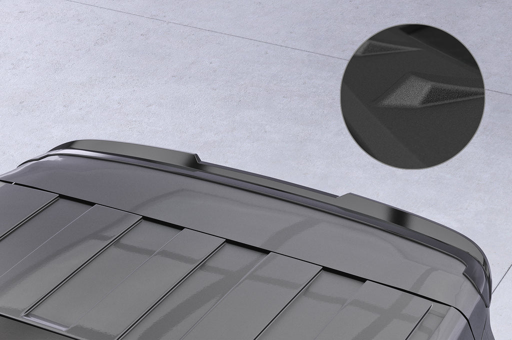 CSR Heckspoiler | Heckflügel mit ABE für VW T7 Multivan HF925-S Strukturiert schwarz matt (keine Lackierung erforderlich)