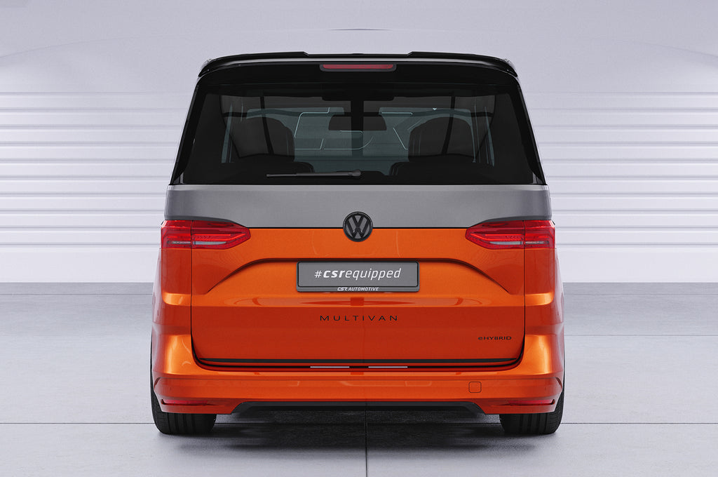 CSR Heckspoiler | Heckflügel mit ABE für VW T7 Multivan HF925-S Strukturiert schwarz matt (keine Lackierung erforderlich)