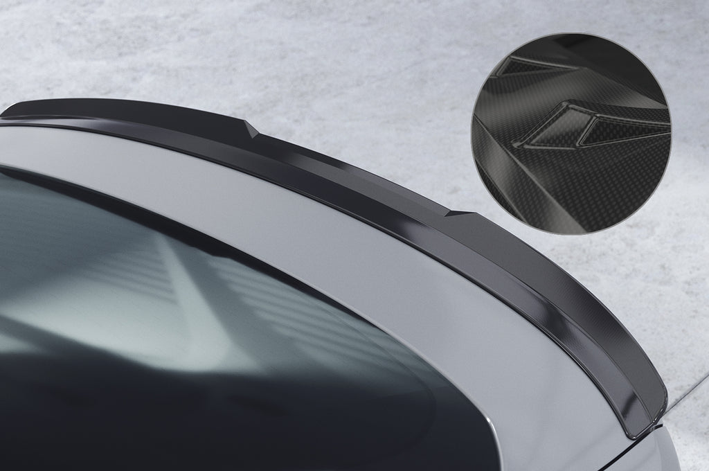 CSR Heckspoiler | Heckflügel mit ABE für BMW 4er / i4 G26 Gran Coupe HF926-C Carbon Look Hochglanz (keine Lackierung erforderlich)