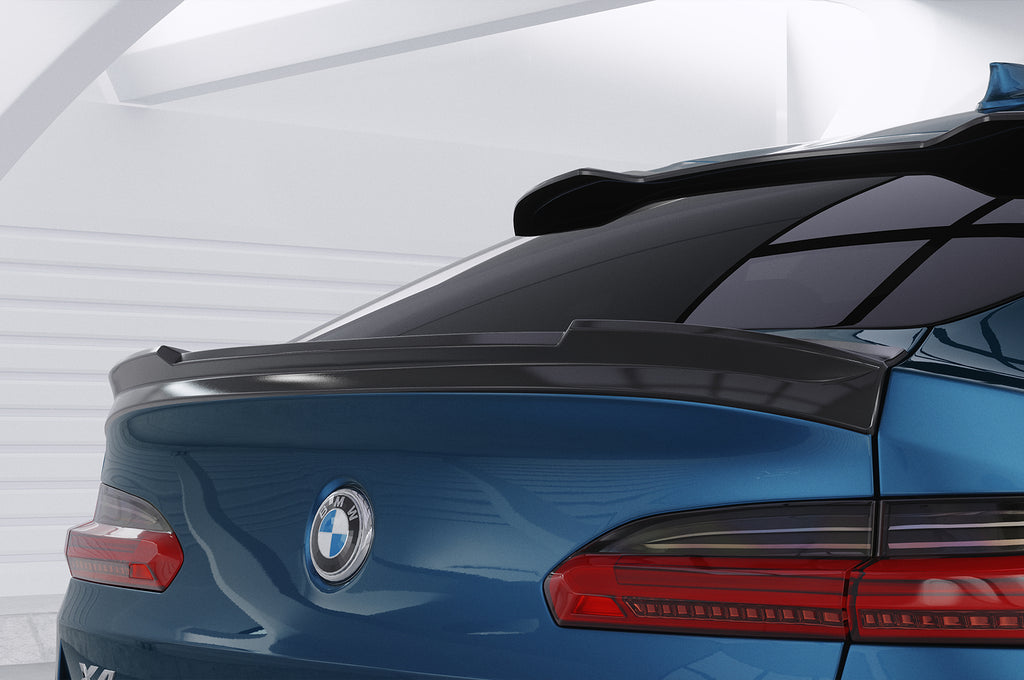 CSR Heckspoiler | Heckflügel mit ABE für BMW X4 G02 HF932-S Strukturiert schwarz matt (keine Lackierung erforderlich)