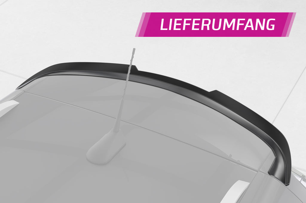 CSR Heckspoiler | Heckflügel mit ABE für Opel Crossland X / Crossland HF934-C Carbon Look Hochglanz (keine Lackierung erforderlich)