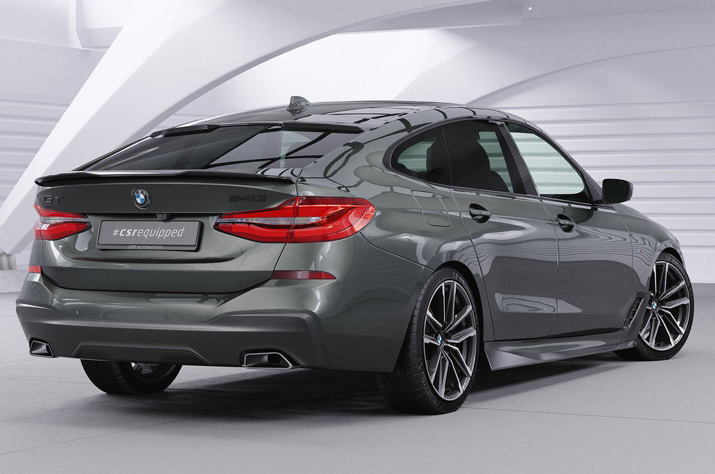 CSR Heckspoiler | Heckflügel mit ABE für BMW 6er G32 Gran Turismo HF935-C Carbon Look Hochglanz (keine Lackierung erforderlich)