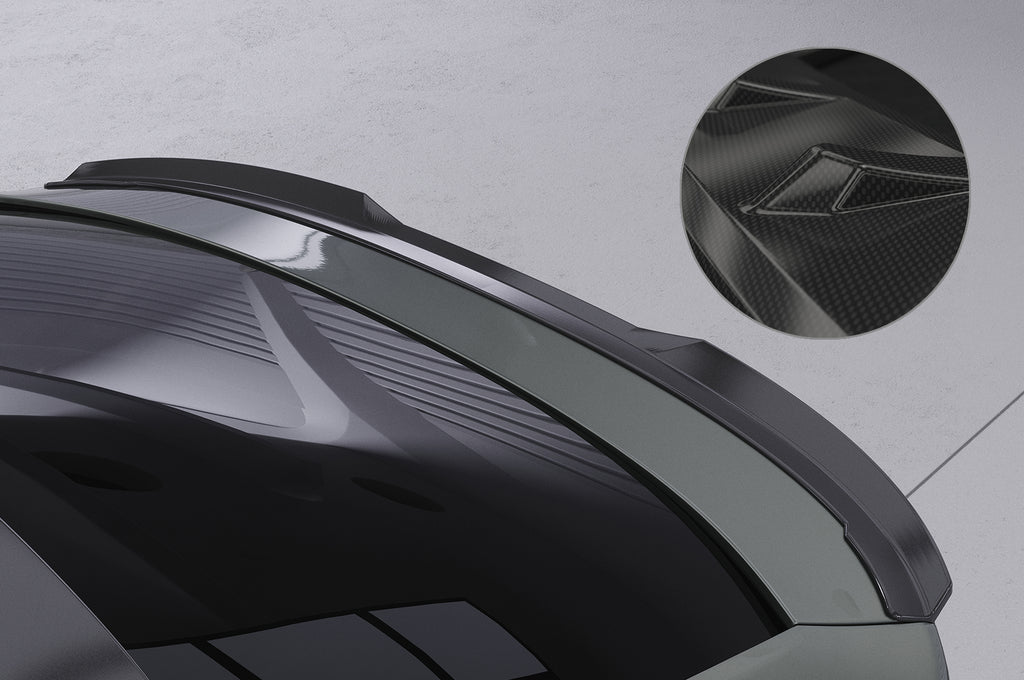 CSR Heckspoiler | Heckflügel mit ABE für BMW 6er G32 Gran Turismo HF935-C Carbon Look Hochglanz (keine Lackierung erforderlich)