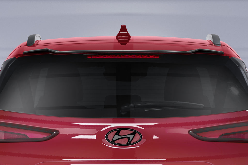 CSR Heckspoiler | Heckflügel mit ABE für Hyundai Kona HF936-G Glossy schwarz Hochglanz (keine Lackierung erforderlich)