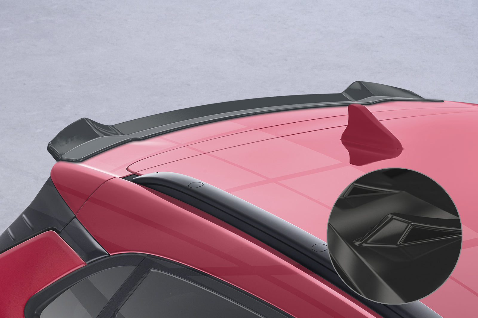 CSR Heckspoiler | Heckflügel mit ABE für Hyundai Kona HF936-G Glossy schwarz Hochglanz (keine Lackierung erforderlich)
