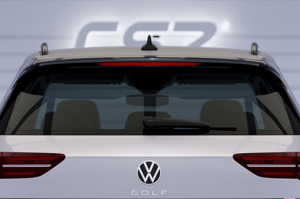 CSR Heckspoiler | Heckflügel mit ABE für VW Golf 8 (Typ CD) Variant HF942-G Glossy schwarz Hochglanz (keine Lackierung erforderlich)