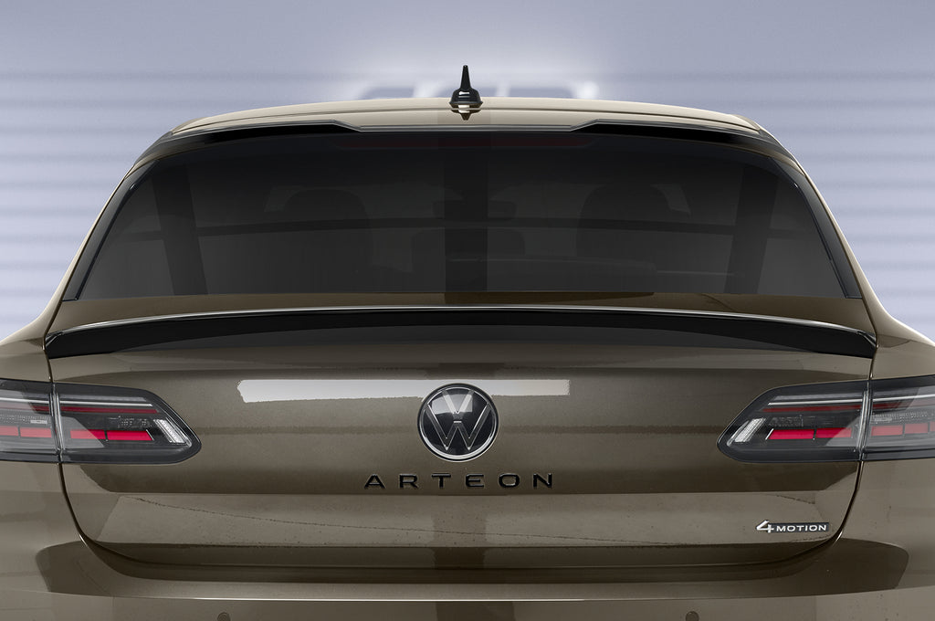 CSR Heckspoiler | Heckflügel mit ABE für VW Arteon Shooting Brake HF944-G Glossy schwarz Hochglanz (keine Lackierung erforderlich)