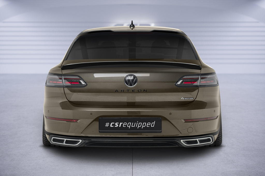 CSR Heckspoiler | Heckflügel mit ABE für VW Arteon Shooting Brake HF944-S Strukturiert schwarz matt (keine Lackierung erforderlich)