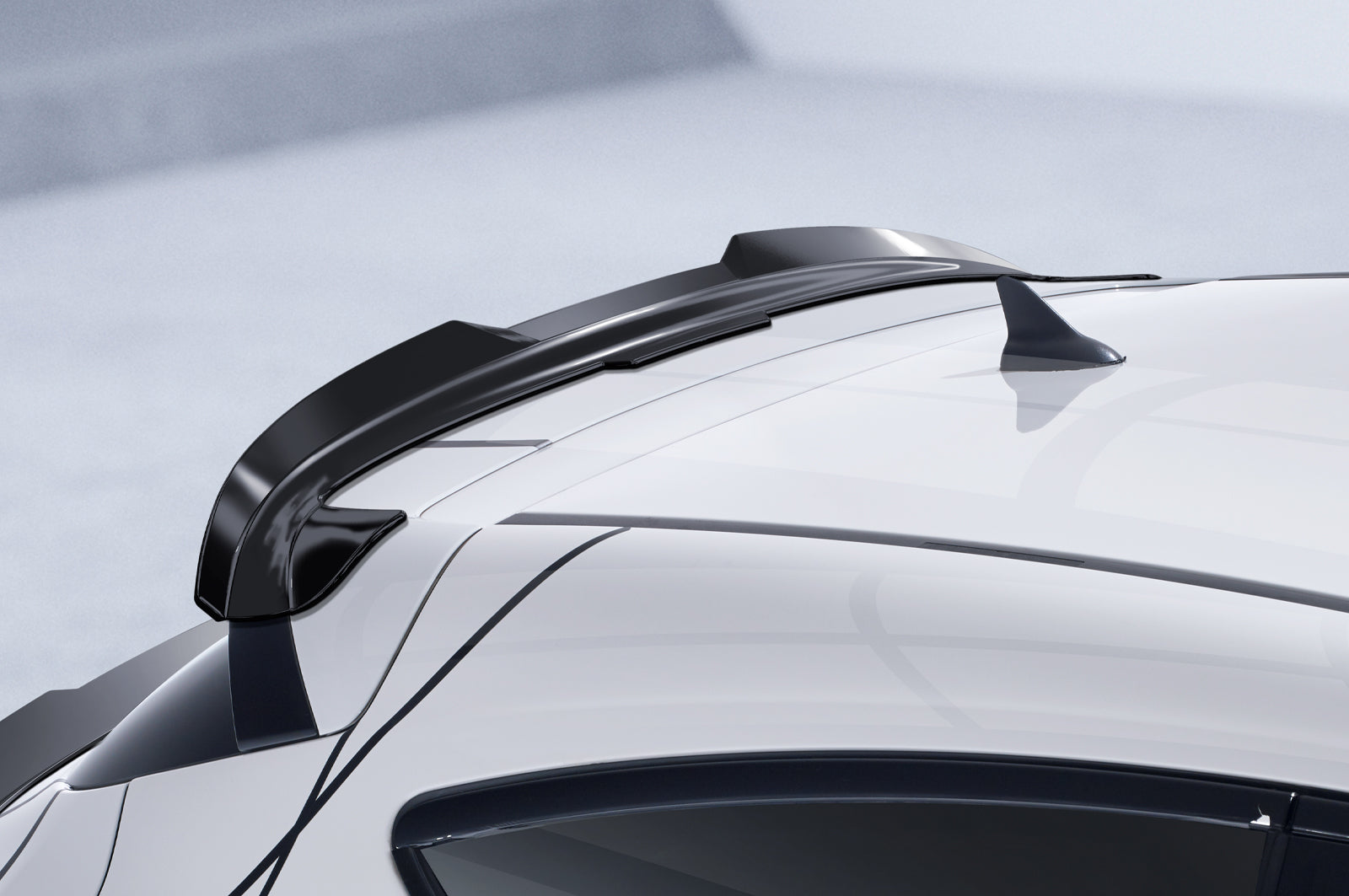 CSR Heckspoiler | Heckflügel mit ABE für Opel Astra J GTC OPC-Line HF950-L Unlackiert roh (Lackierung erforderlich)