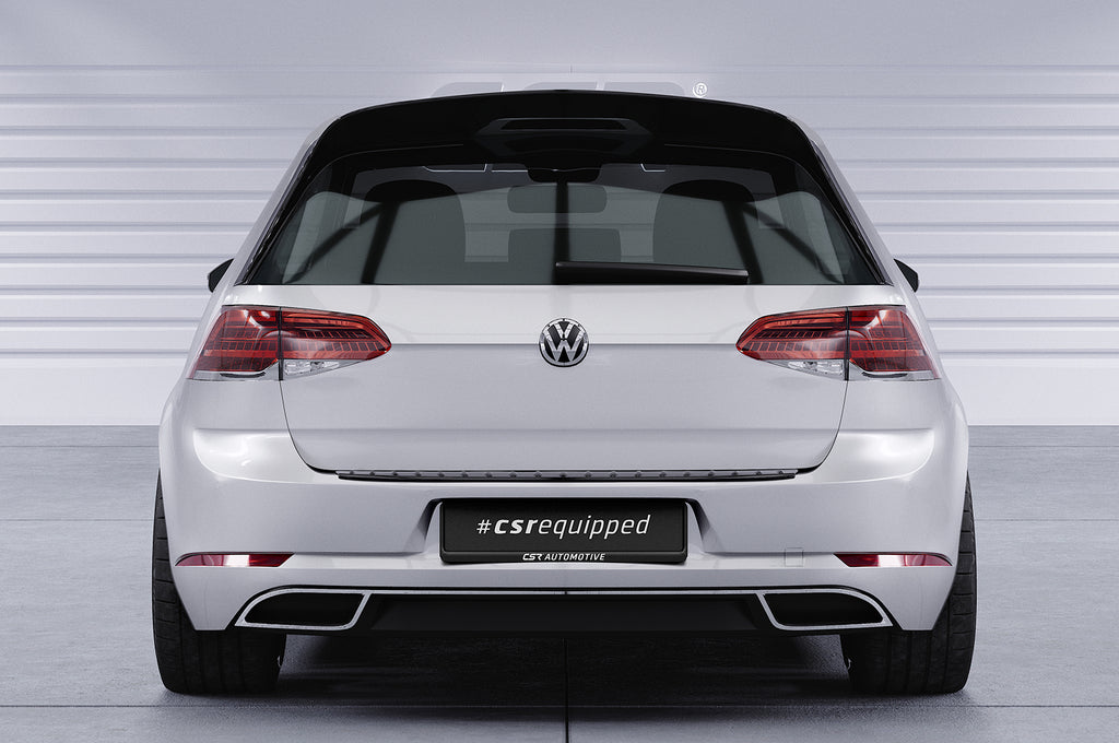CSR Heckspoiler | Heckflügel mit ABE für VW Golf 7 (Typ AU) HF953-C Carbon Look Hochglanz (keine Lackierung erforderlich)