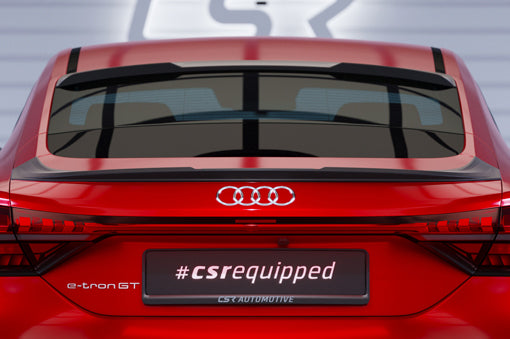 CSR Heckspoiler | Heckflügel mit ABE für Audi e-tron GT (FW) HF956-G Glossy schwarz Hochglanz (keine Lackierung erforderlich)