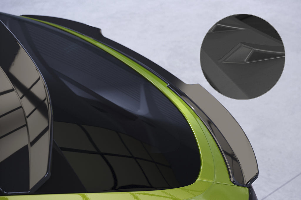 CSR Heckspoiler | Heckflügel mit ABE für VW Taigo (Typ CS) HF958-L Unlackiert roh (Lackierung erforderlich)