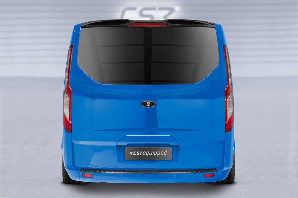 CSR Heckspoiler | Heckflügel mit ABE für Ford Tourneo Custom HF959-C Carbon Look Hochglanz (keine Lackierung erforderlich)