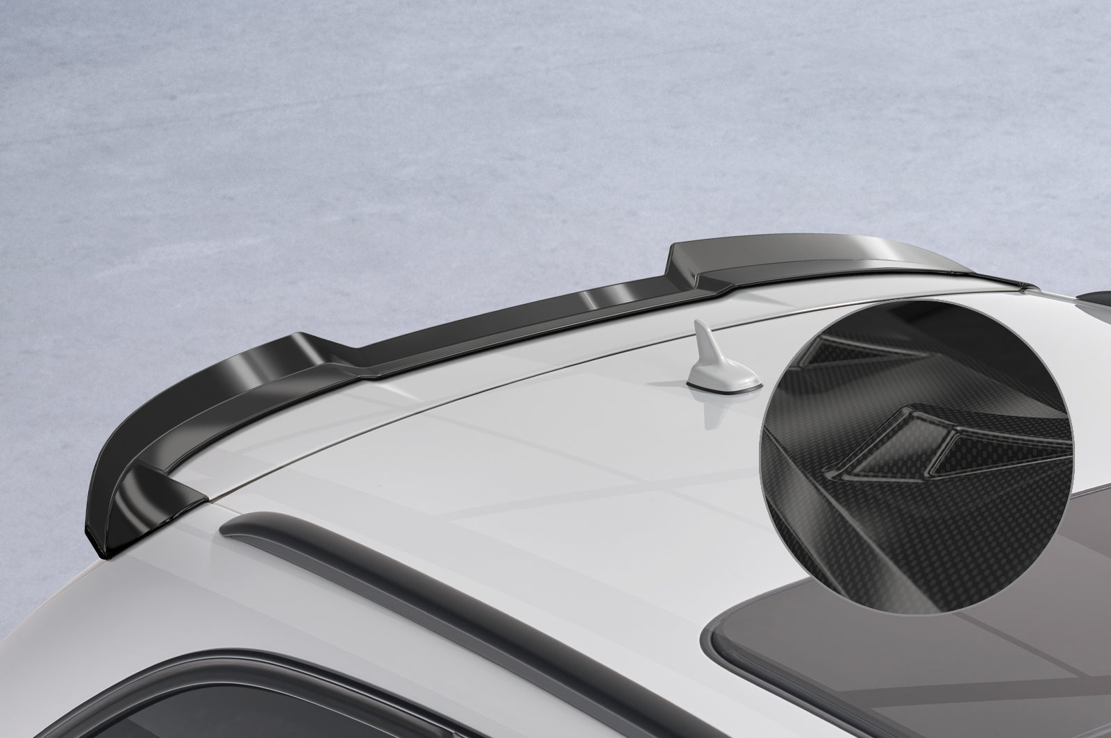 CSR Heckspoiler | Heckflügel mit ABE für Audi A4 / RS4 B8 (8K) HF960-C Carbon Look Hochglanz (keine Lackierung erforderlich)