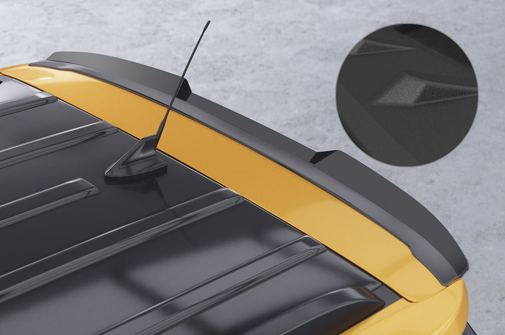 CSR Heckspoiler | Heckflügel mit ABE für Ford EcoSport MK2 HF966-S Strukturiert schwarz matt (keine Lackierung erforderlich)