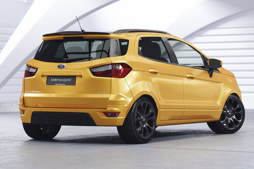 CSR Heckspoiler | Heckflügel mit ABE für Ford EcoSport MK2 HF966-S Strukturiert schwarz matt (keine Lackierung erforderlich)