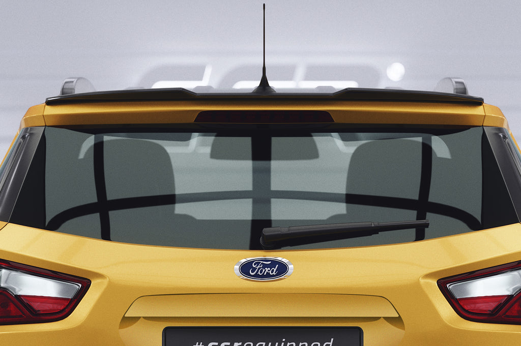 CSR Heckspoiler | Heckflügel mit ABE für Ford EcoSport MK2 HF966-S Strukturiert schwarz matt (keine Lackierung erforderlich)