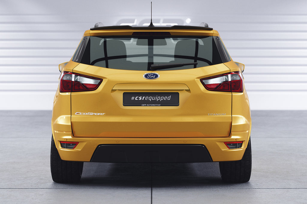 CSR Heckspoiler | Heckflügel mit ABE für Ford EcoSport MK2 HF966-S Strukturiert schwarz matt (keine Lackierung erforderlich)