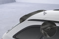 CSR Heckspoiler | Heckflügel mit ABE für Audi A4 B8 (Typ 8K) Avant HF968-C Carbon Look Hochglanz (keine Lackierung erforderlich)