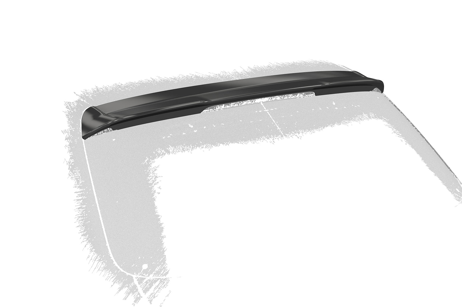 CSR Heckspoiler | Heckflügel mit ABE für Audi A4 B8 (Typ 8K) Avant HF968-C Carbon Look Hochglanz (keine Lackierung erforderlich)