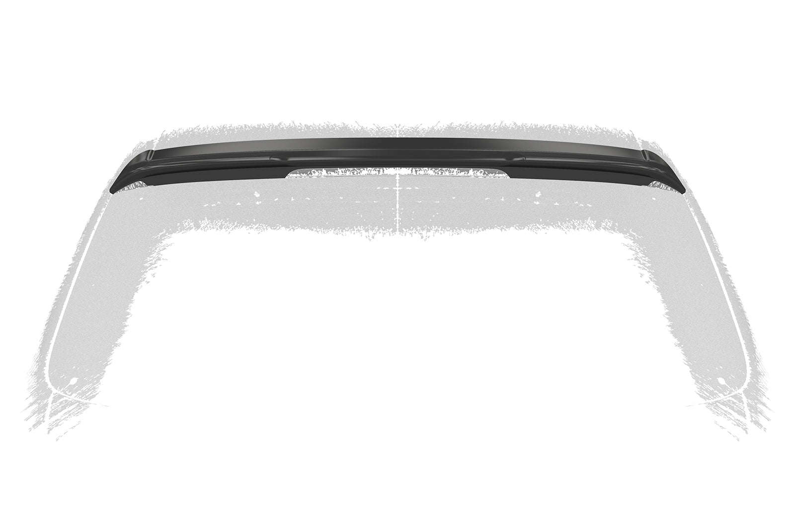 CSR Heckspoiler | Heckflügel mit ABE für Audi A4 B8 (Typ 8K) Avant HF968-G Glossy schwarz Hochglanz (keine Lackierung erforderlich)