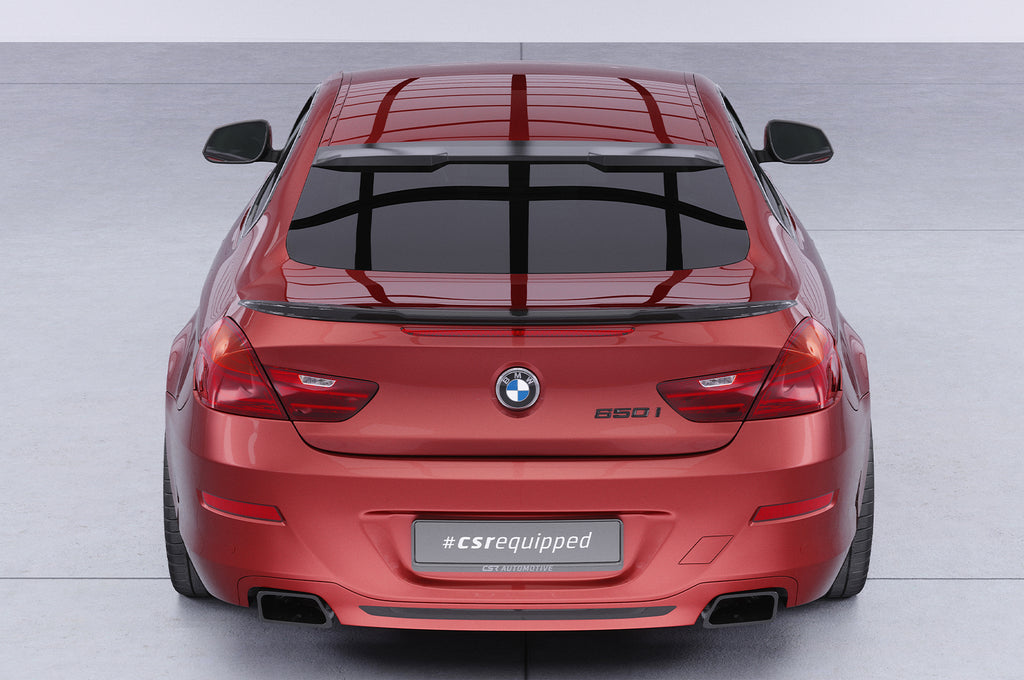 CSR Heckspoiler | Heckflügel mit ABE für BMW 6er F12 / F13 HF969-L Unlackiert roh (Lackierung erforderlich)